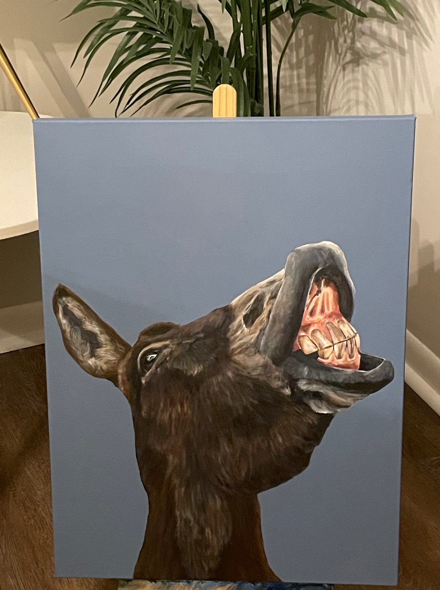Donkey painting