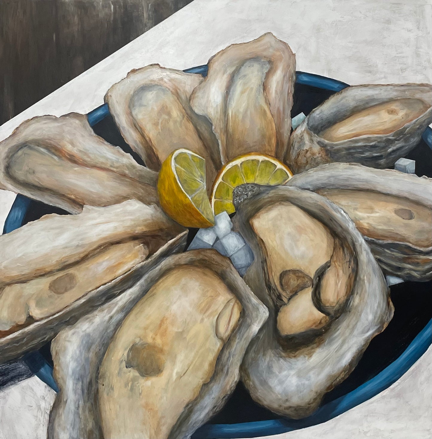 Oyster painting