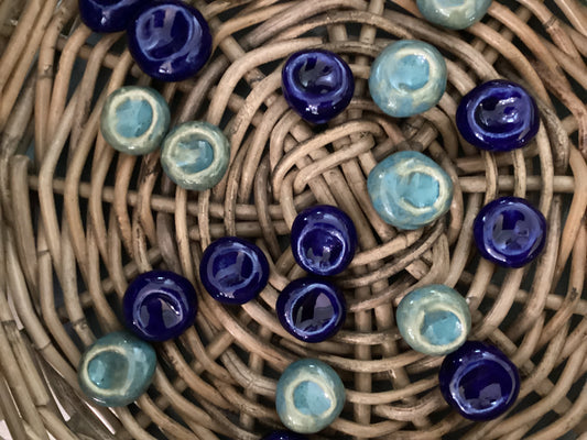 Ceramic worry stone/ fidget toy